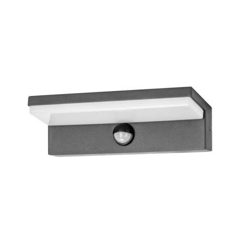 Kinkiet, lampa ogrodowa, elewacyjna LED 9W IP54 4000K PACHIRA z czujnikiem