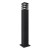 Słupek, lampa ogrodowa E27 60cm Malibu czarna