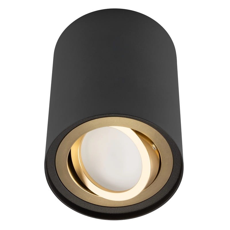 Oprawa do nabudowania ruchoma IP20 84mm - czarno-złota