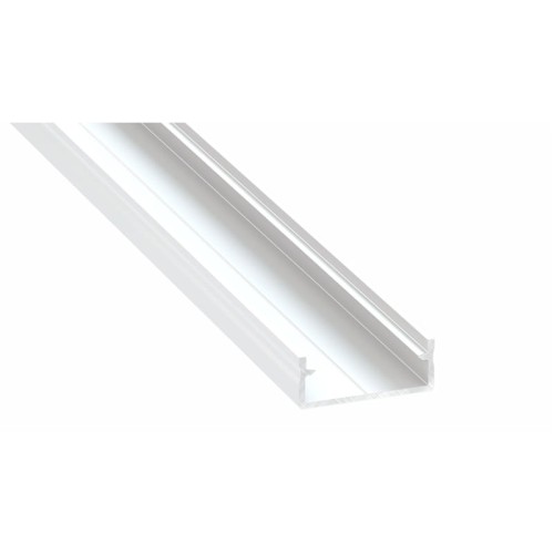 PROFIL nawierzchniowy biały anodowany typ DUAL - 1 metr