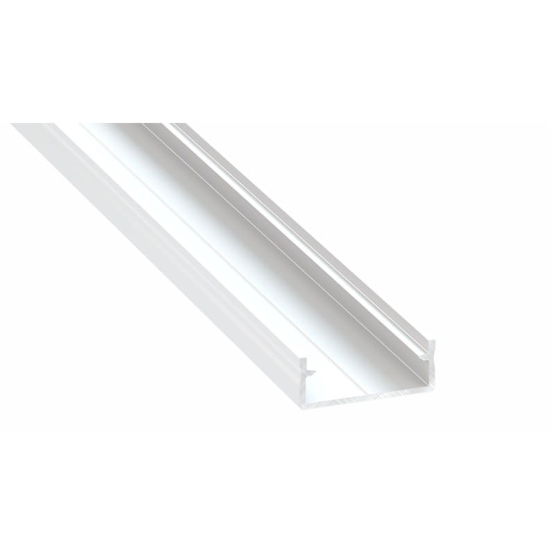 PROFIL nawierzchniowy biały anodowany typ DUAL - 1 metr 10-0000-64