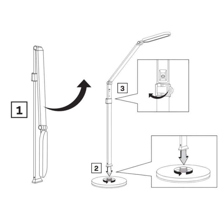 montaż lampy led ferrara