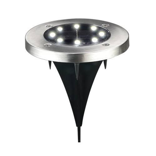 Lampa LED solarna 8xSMD wbijana ogrodowa - 1 szt.