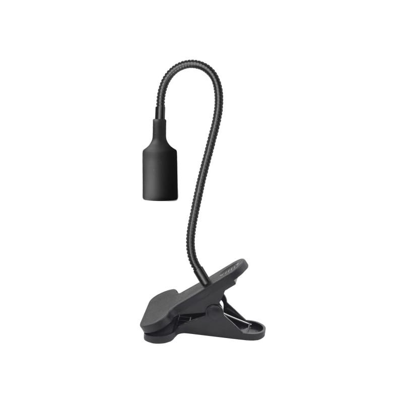 Lampka biurkowa PLANTY CLIP E27 czarna