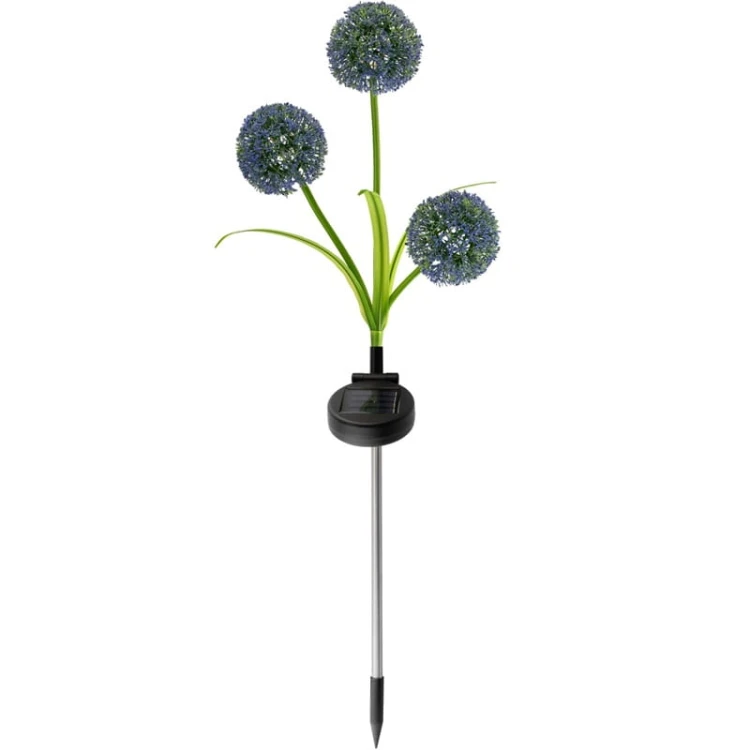 Lampa ogrodowa solarna wbijana RGB 71cm