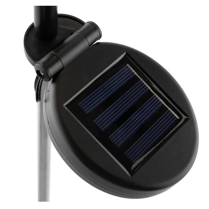 Lampa ogrodowa solarna wbijana RGB 71cm czosnek kwiat