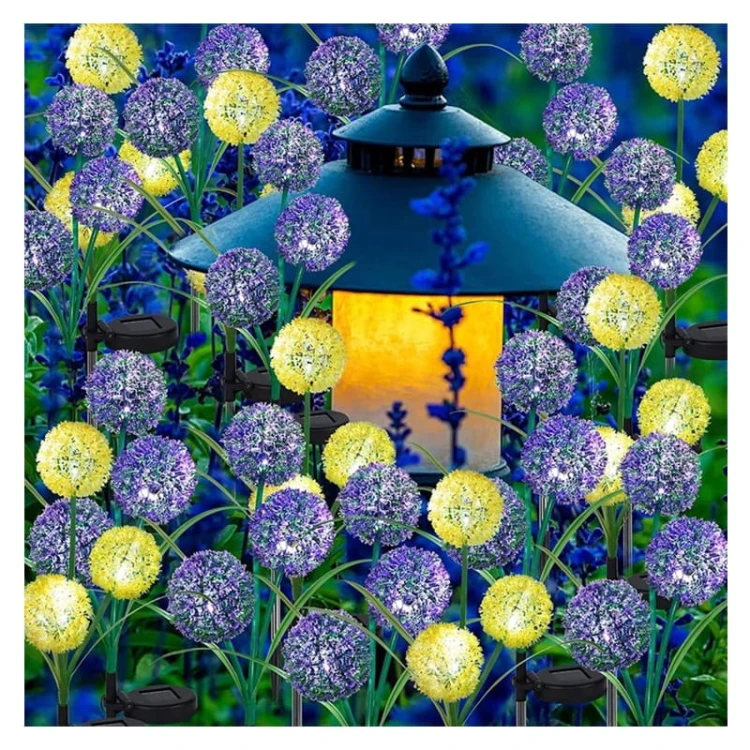 lampa RGB solarna wbijana 71cm