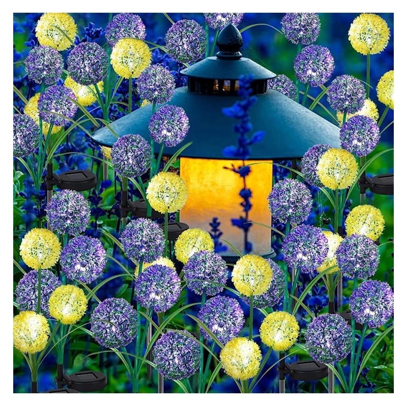 lampa RGB solarna wbijana 71cm