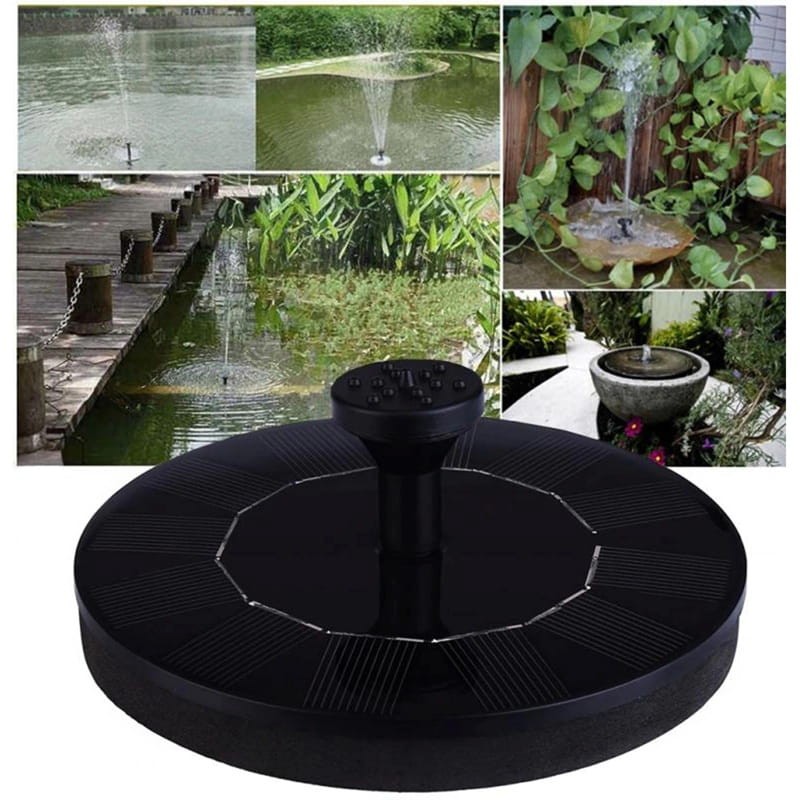 Fontanna solarna pływająca z pompą 180l/h