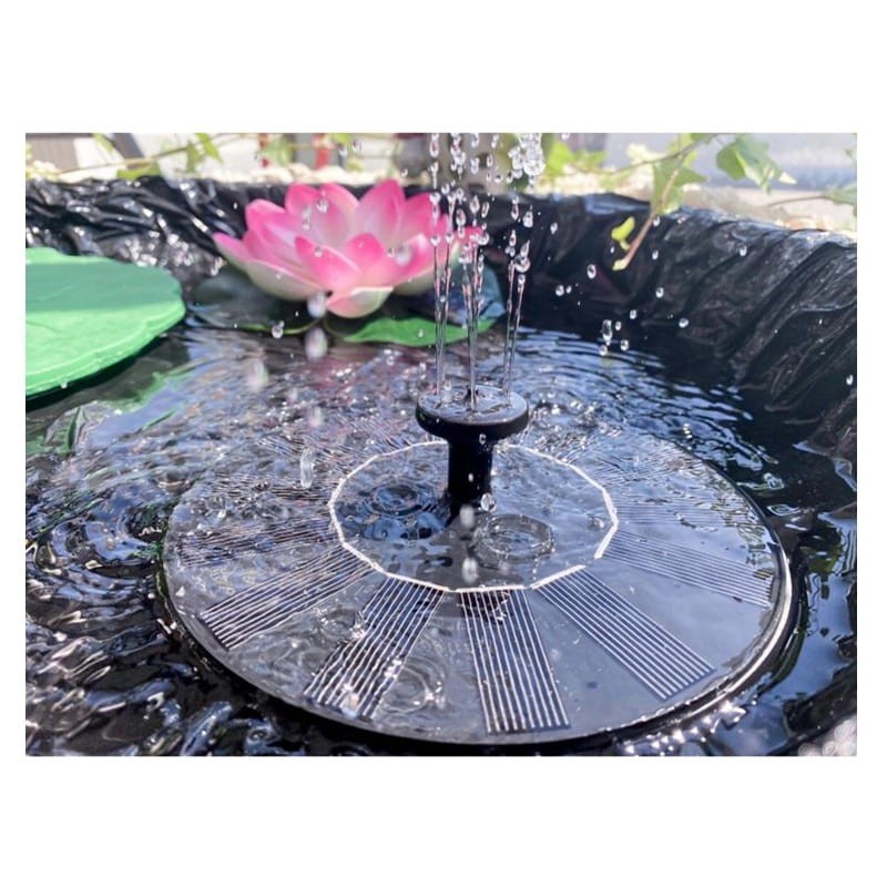 fontanna led solarna