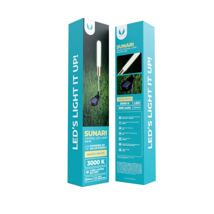opakowanie lampy solarnej wbijanej 67cm