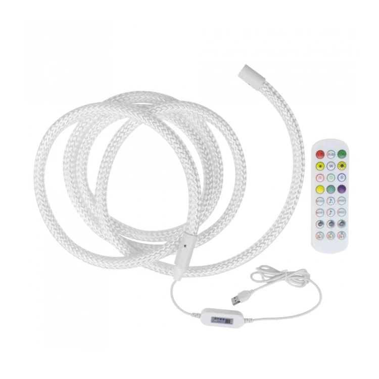 Zestaw lina LED RGB 5W 3m DC5V USB IP20 + pilot