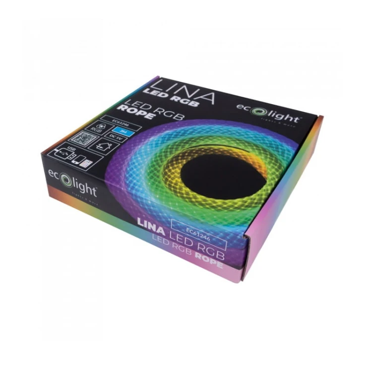 opakowanie liny 3 metry RGB
