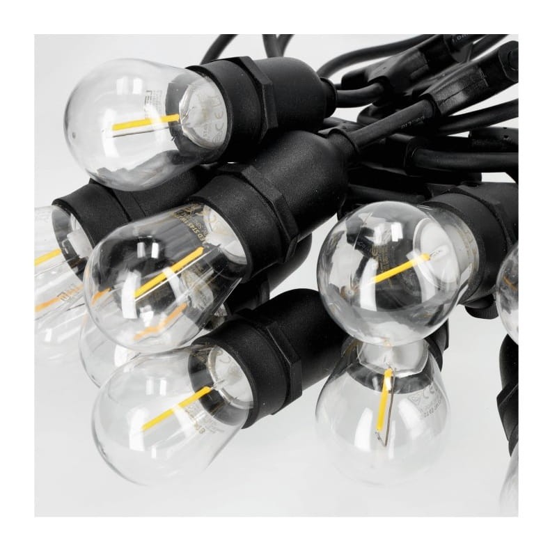 Lampa, oprawa zwieszana, girlanda 20x1W E27