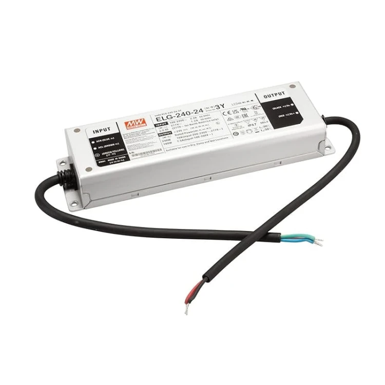 Zasilacz LED MeanWell 240W 24V DC 10A hermetyczny