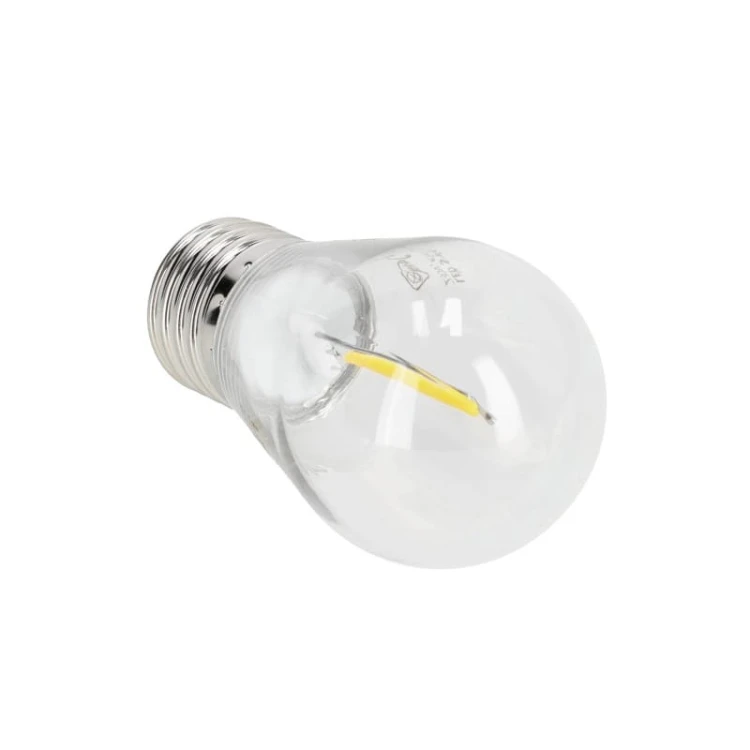 Żarówka LED E27 1W Filament ST45