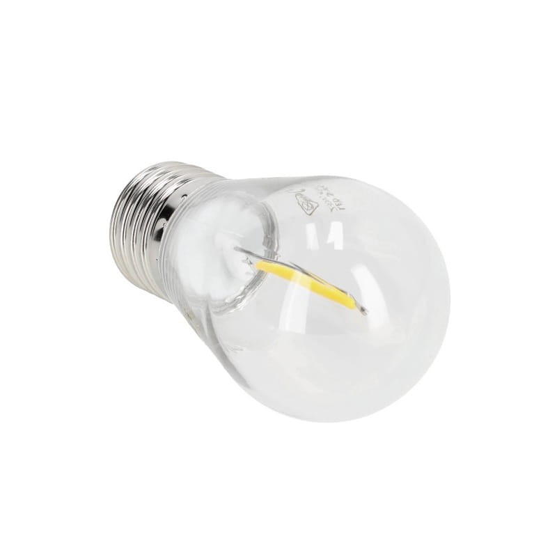 Żarówka LED E27 1W Filament ST45