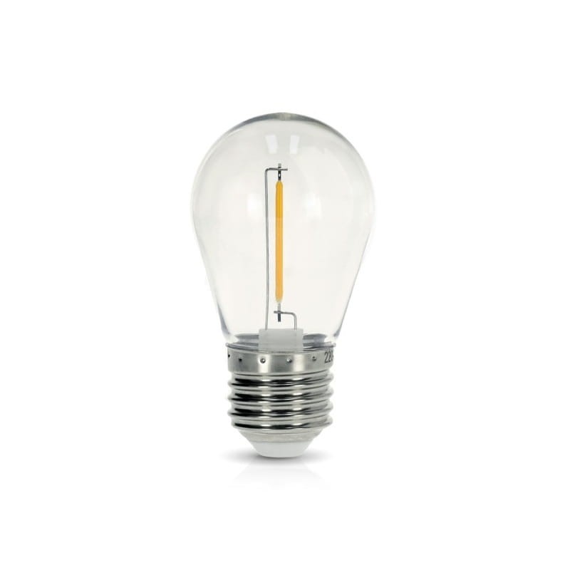 Żarówka LED E27 1W Filament ST45 2700K