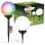 Lampa ogrodowa solarna wbijana 20cm RGB ARTIS