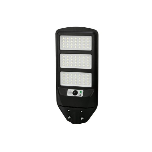 Oprawa, lampa solarna LED line PRIME SUNSTREET z czujnikiem 150W IP54 - biała zimna + pilot
