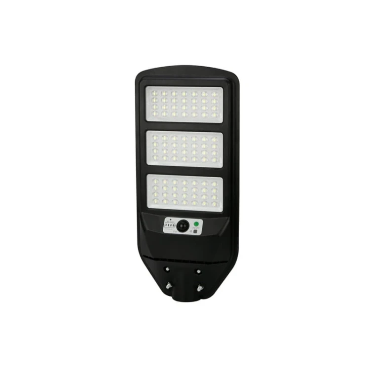 Oprawa, lampa solarna LED line PRIME SUNSTREET z czujnikiem 150W IP54 - biała zimna + pilot