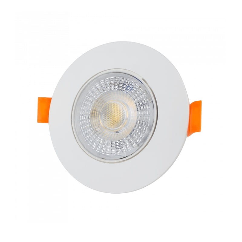 Panel LED 3W/5W/7W CCT podtynkowy biały okrągły ruchomy