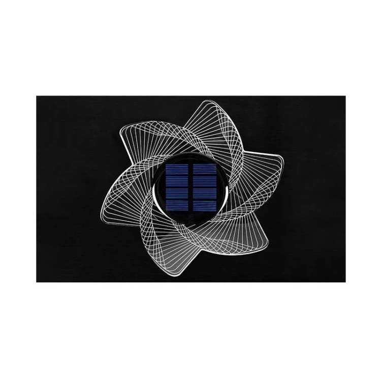 lampa solarna 30 lumenów kwiat