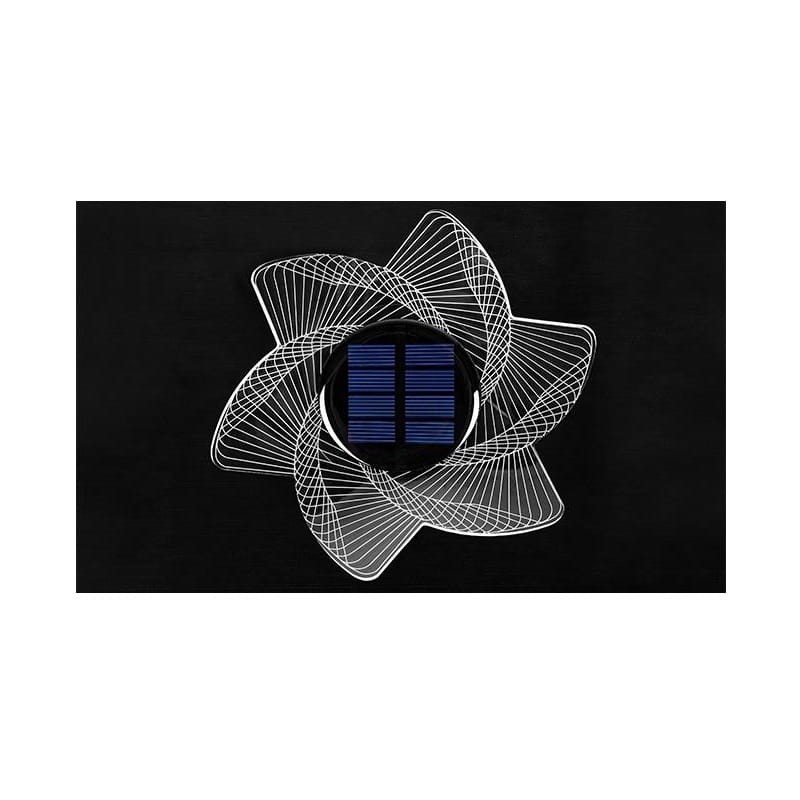 lampa solarna 30 lumenów kwiat