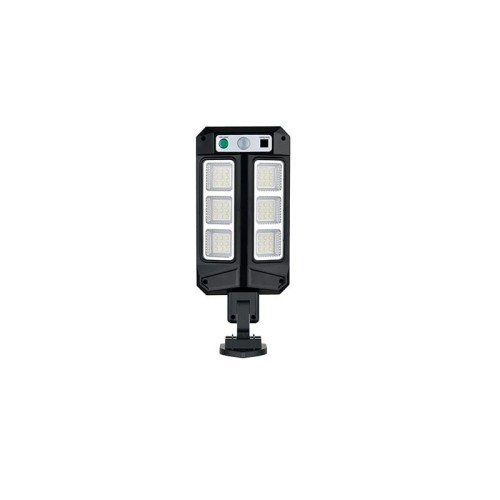 Oprawa, lampa uliczna solarna LED slim z czujnikiem 3,2W IP44 biała zimna + pilot