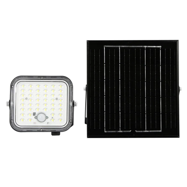 Naświetlacz LED line PRIME SOLARNY 50W neutralny PIR 1400lm LUNIR