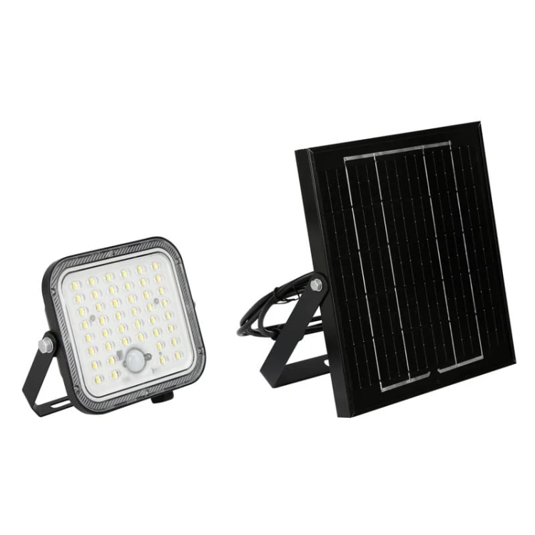 Naświetlacz LED line PRIME SOLARNY 50W neutralny PIR