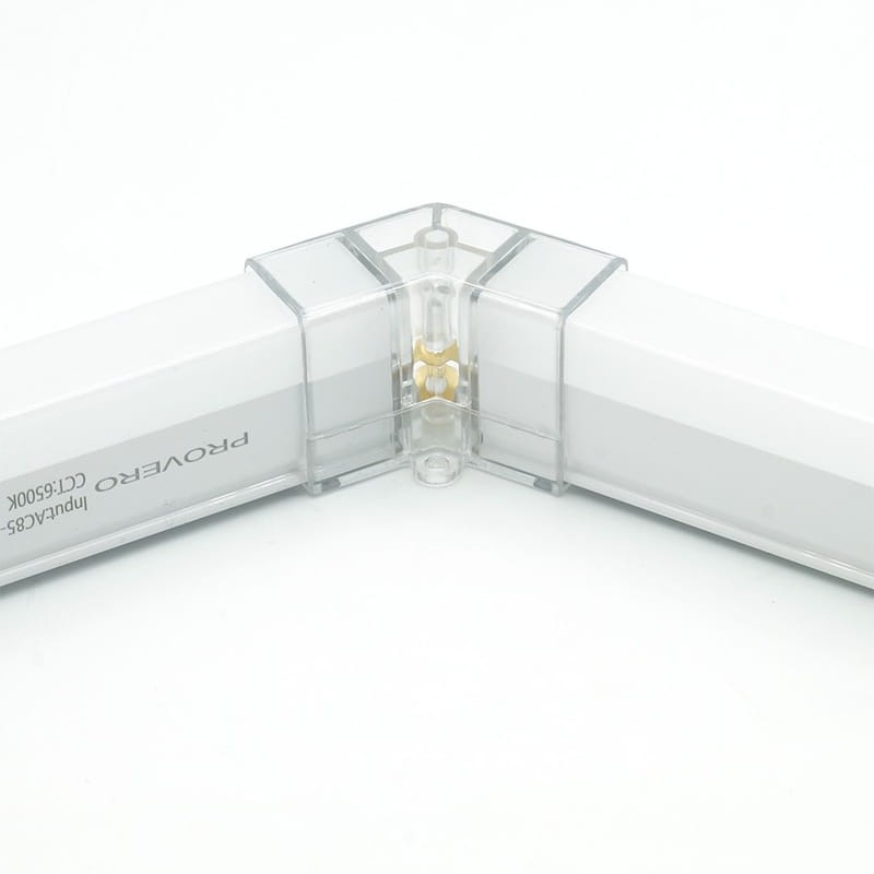 zestaw 11 lamp białych hexagon