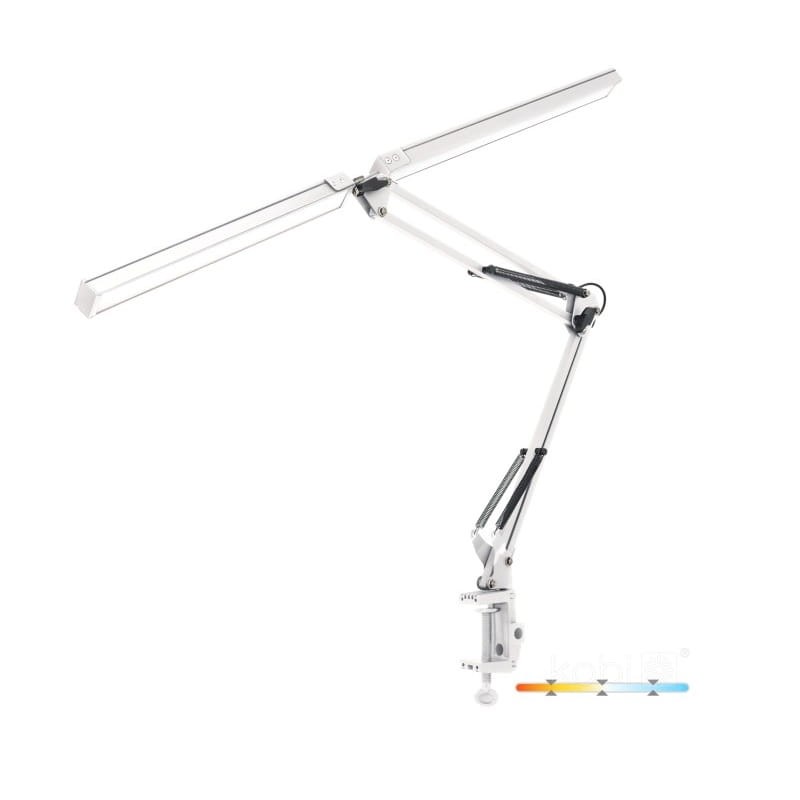 Lampka biurkowa LED TENUIX DUO 28W CCT biała