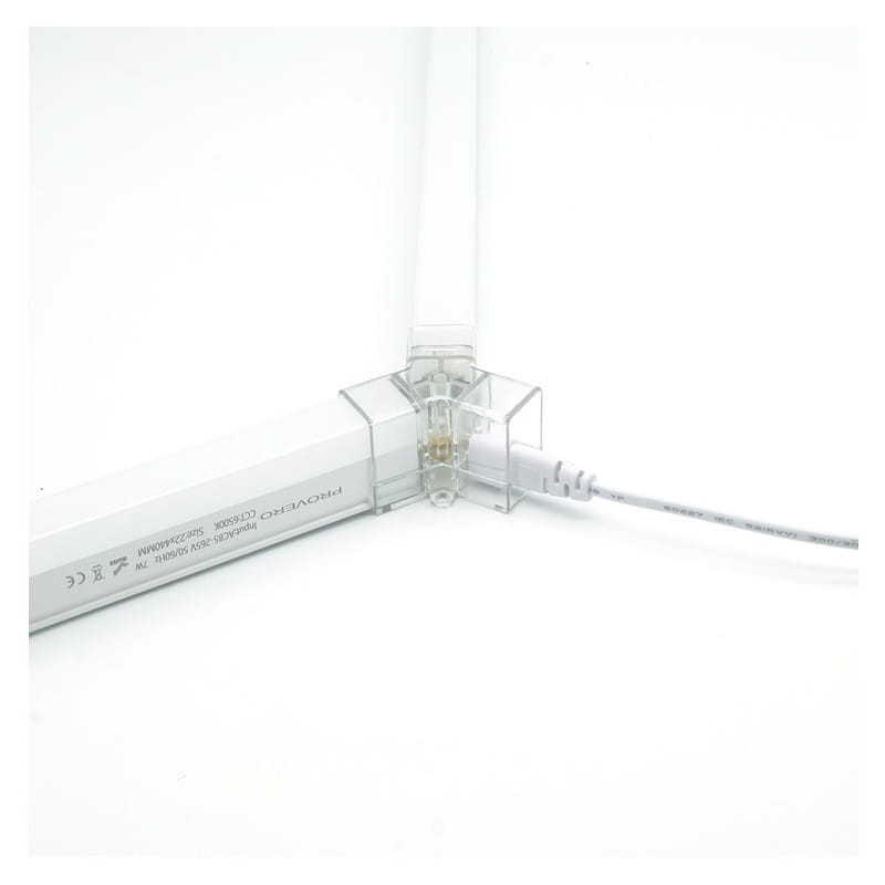 Zestaw 1 lamp LED HEXAGON 42W 6500K biała zimna