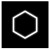 Zestaw czarny lamp LED 1 HEXAGON 42W 6500K 230V AC