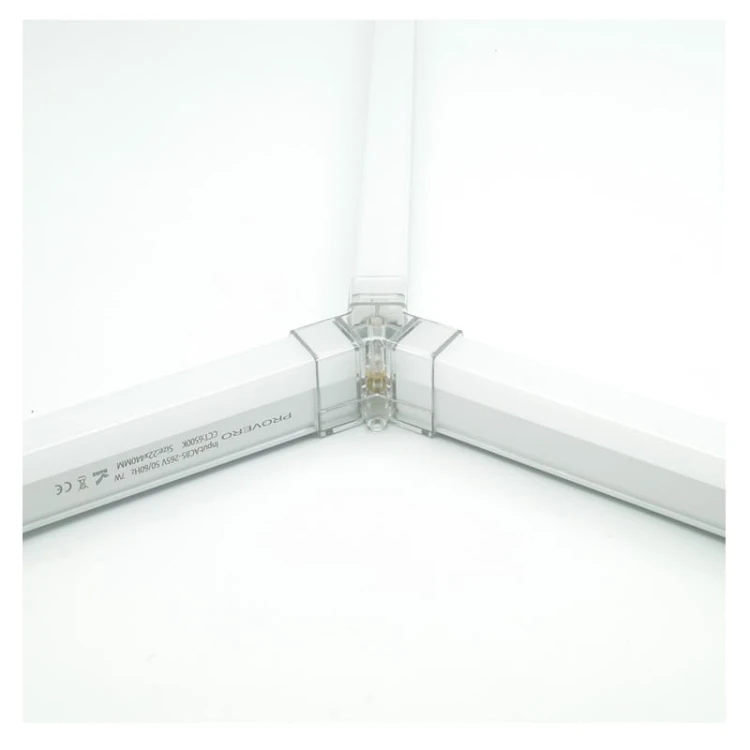 zestaw 1 lamp białych neutralnych hexagon