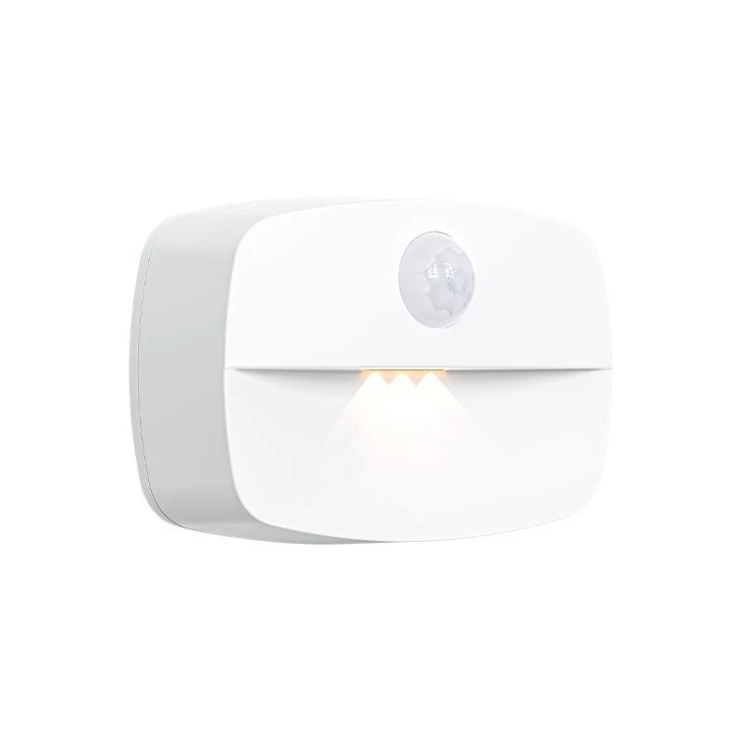 Lampka nocna LED 0,6W LIMA z czujnikiem ruchu PIR i zmierzchu na baterie AAA