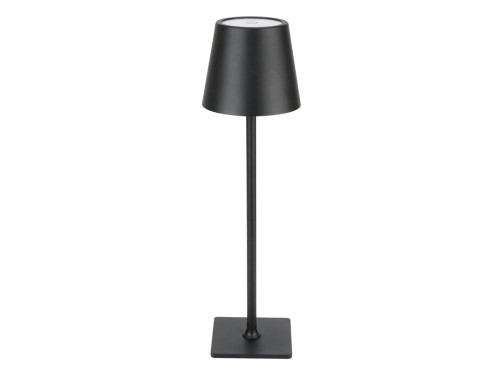 Lampa stołowa 3,5W 400lm CCT IP54 czarna aku 2x2000mAh TAZA LED line LITE