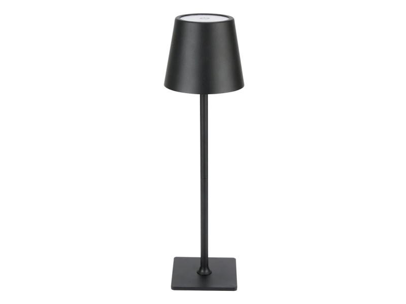 Lampa stołowa 3,5W 400lm CCT IP54 czarna aku 2x2000mAh TAZA LED line LITE