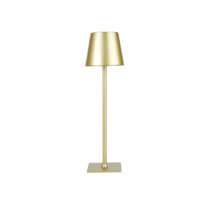Lampa stołowa 3,5W 400lm CCT IP54 złota aku 2x2000mAh TAZA LED line LITE