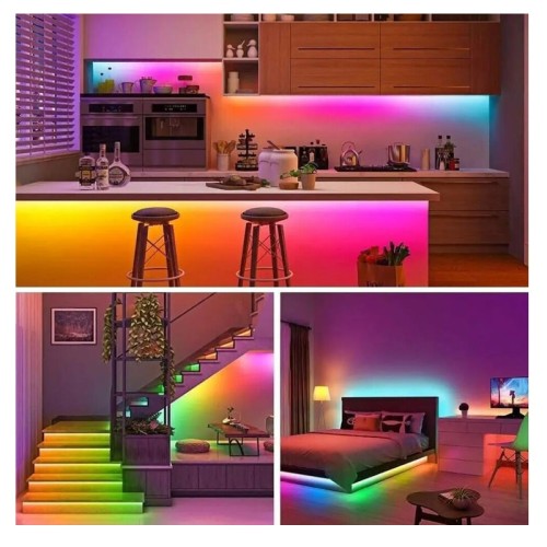 Taśma LED COB 784 RGBW 24V IP20 Digital RGB + biała neutralna cyfrowa 1 metr