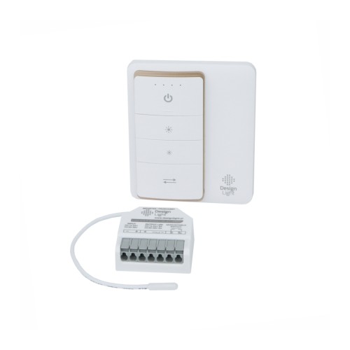 Zestaw VIVO sterownik RF z pilotem i ściemniaczem