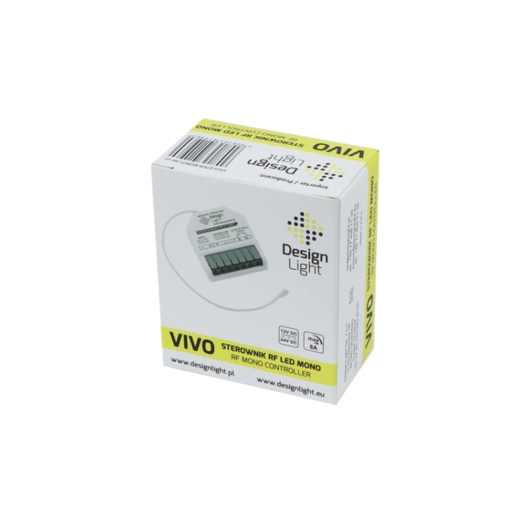 bezprzewodowy sterownik RF LED MONO 12-48V DC