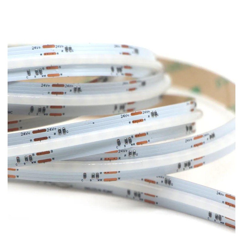 Taśma LED COB 784 RGBWW 24V IP20 RGB + biała ciepła - rolka 5 metrów
