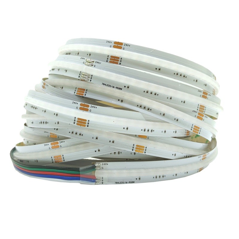Taśma LED COB 784 RGBWW 24V IP20 RGB + biała ciepła - rolka 5 metrów