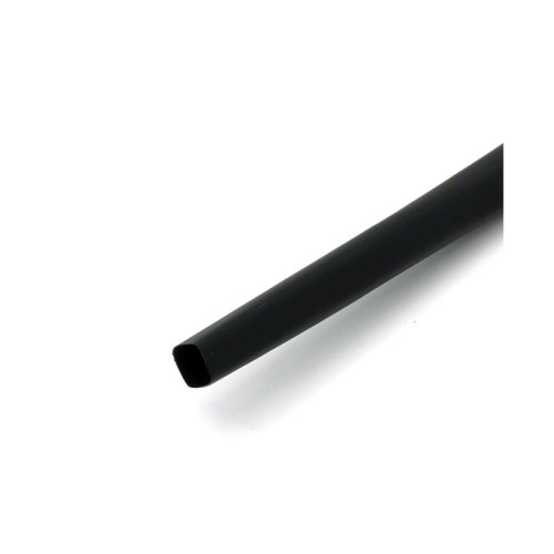 Koszulka termokurczliwa 8mm 1m czarna