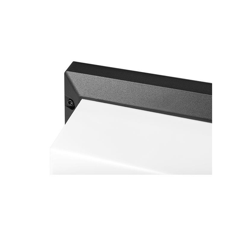 Kinkiet, lampa ogrodowa, elewacyjna LAGOS2 1 x E27 IP54 - czarny