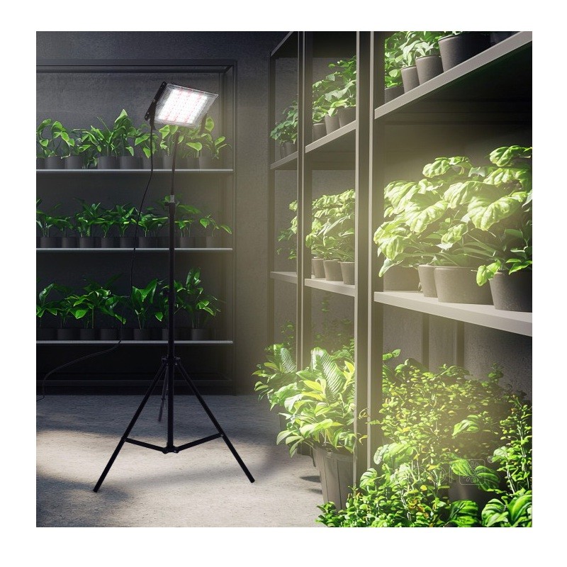 Lampa do wzrostu roślin LED Firon 45W + statyw