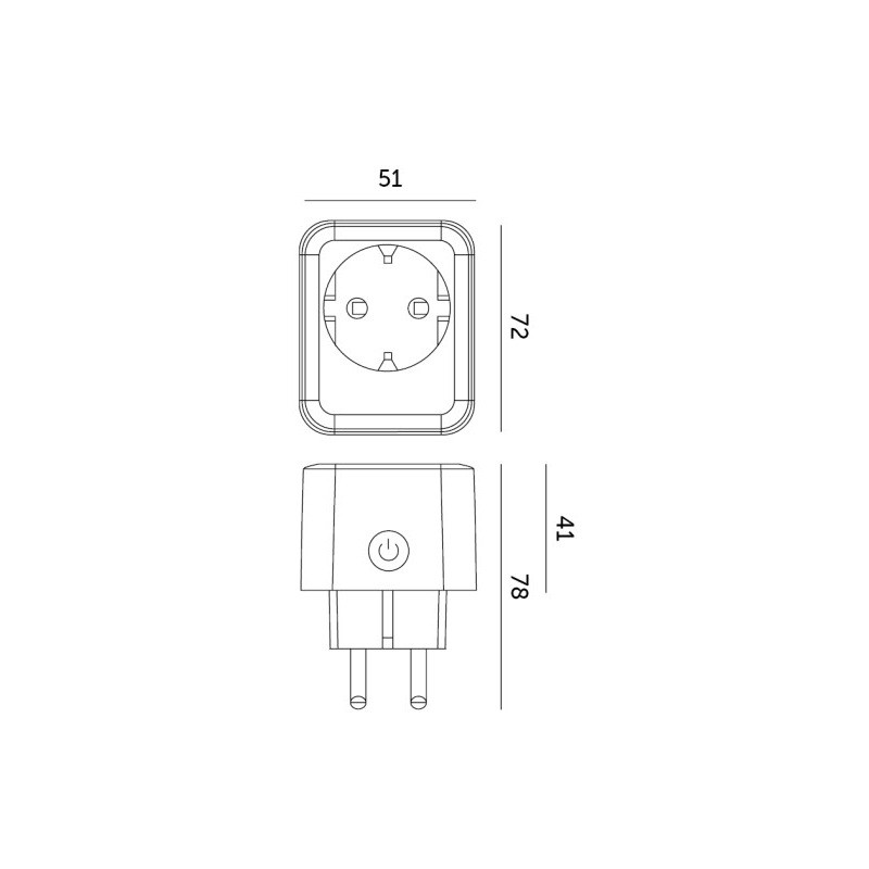 wymiary programatora Smart Socket