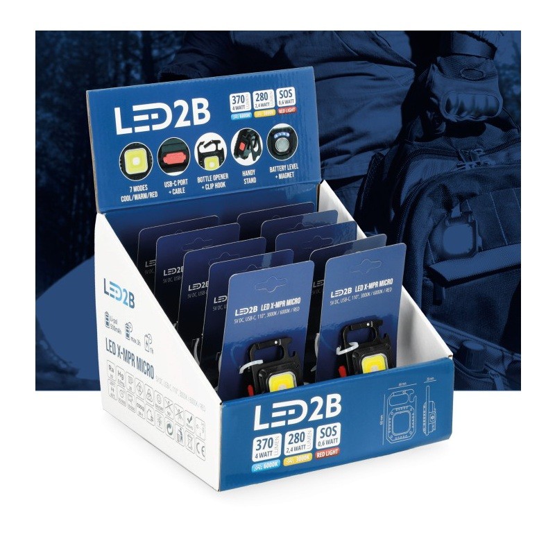 Latarka LED X-MPR MICRO CCT LED2B